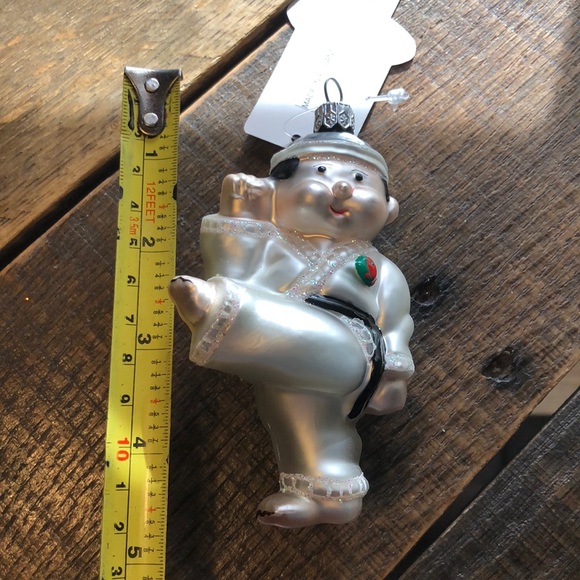 Karate Kid glass Holiday Christmas ornament - Picture 10 of 10